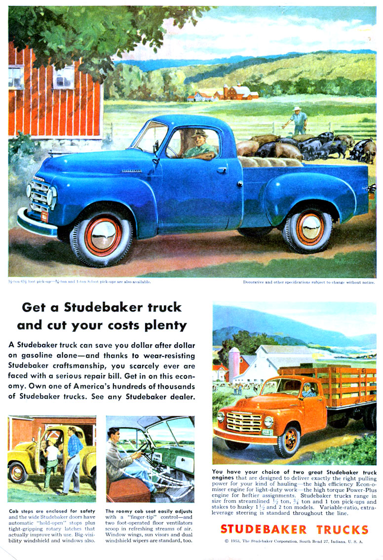 1953 Studebaker Trucks 1